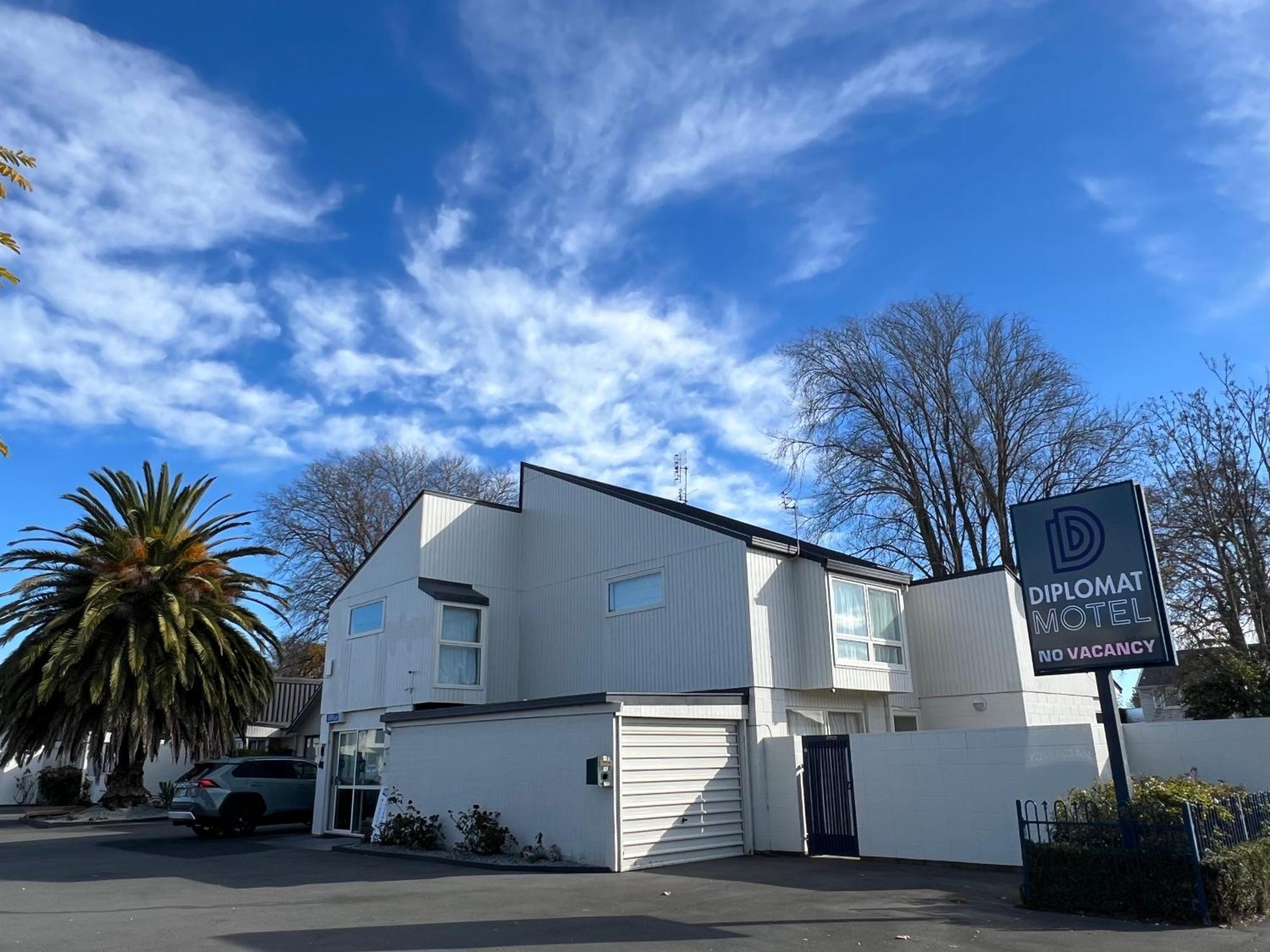 Diplomat Motel Christchurch Exterior foto
